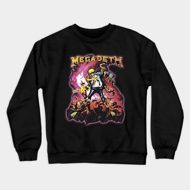 legend of thrash metal Crewneck Sweatshirt by antonimus